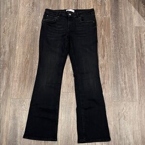 Zara Black Flare Jeans - Women's Bootcut Style